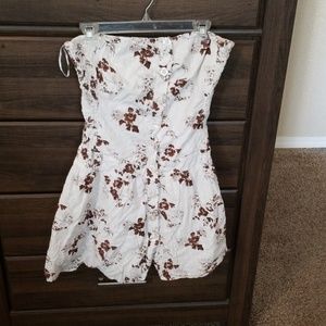 Guess strapless dress